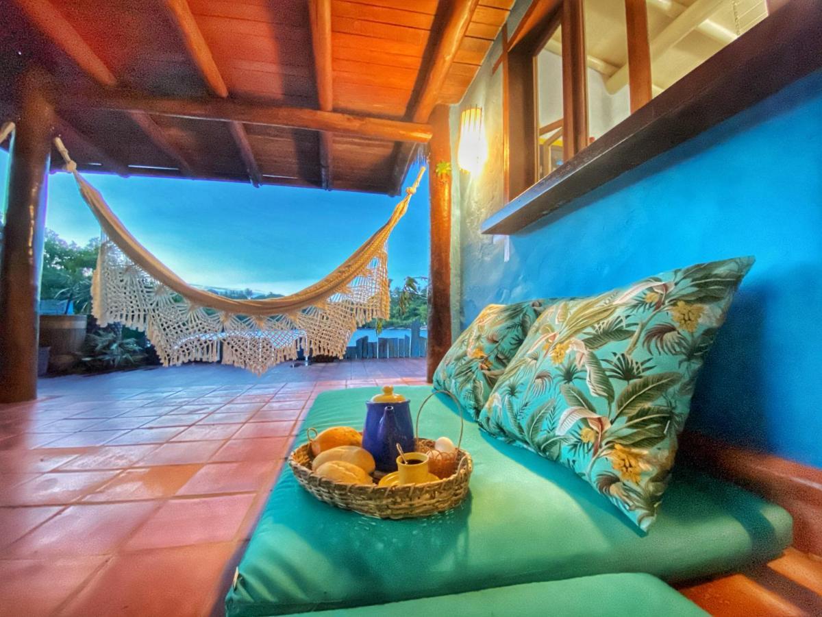 Casinha Azul Caraiva - Casa Completa Na Beira Do Rio Βίλα Εξωτερικό φωτογραφία